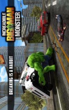 Incredible Monster Big Man Fighting Hero 2018游戲截圖1
