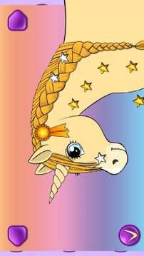 Unicorn Care - Mane Braiding游戲截圖3