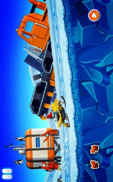 Winter Sports Game: Risky Road Snowmobile Race游戲截圖1