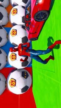 Impossible Super Heroes - Car Stunts Racing Games游戲截圖5