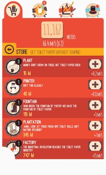 Make It Roll: WC paper rain游戲截圖2