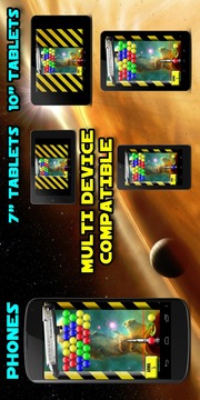 Bubble Shooter Space FREE游戲截圖3