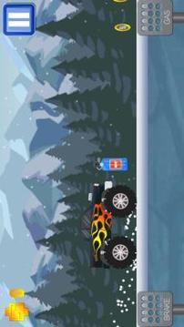 Kids car: Snow racing游戲截圖5