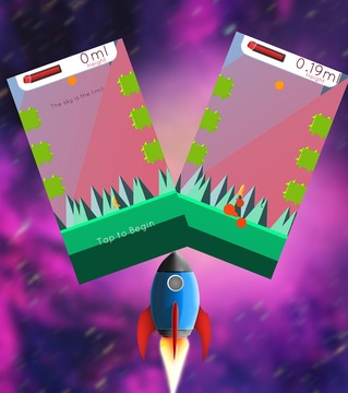 Doodle Rocket FLY游戲截圖1