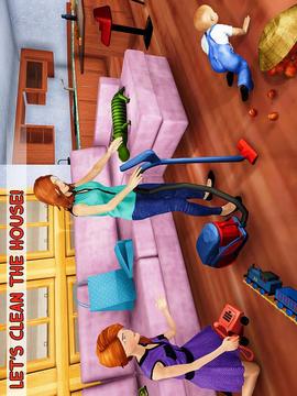 Virtual Family New Baby Single Mom Adventure游戲截圖5