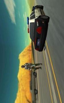 Police mega ramp car jump driving stunt game游戲截圖3