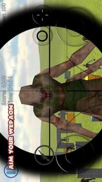 Zombie Mob Sniper 3D游戲截圖3