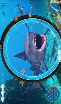 Hungry Shark Attack: Deep Sea Shark Hunting Games游戲截圖5