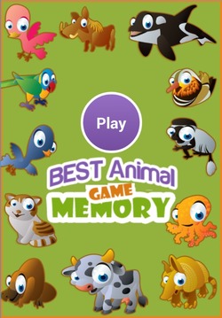 Best Animal Memory Game游戏截图1