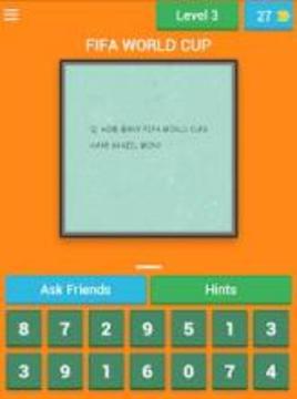 FREE QUIZ FIFA WORLD CUP TRIVIA QUESTION & ANSWER游戲截圖4