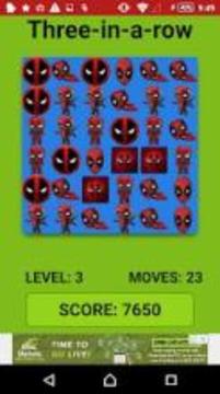 Deadpool Match 3游戲截圖3