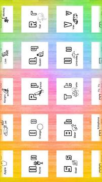 Alphabet Coloring游戲截圖3