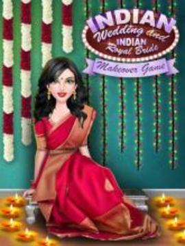 Indian Wedding And Indian Royal Bride Makeovergame游戲截圖5