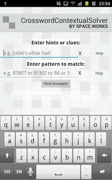 Crossword Contextual Solver游戲截圖1