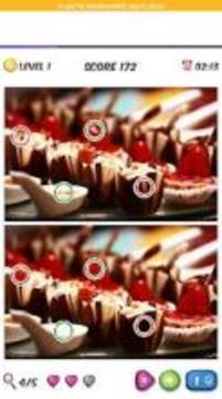 Spot the Rooms difference: Desserts游戲截圖2