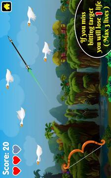 Duck Hunting : King of Archery Hunting Games游戏截图1