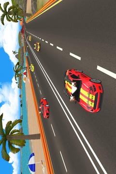 快速汽車賽戰(zhàn)3D游戲截圖1