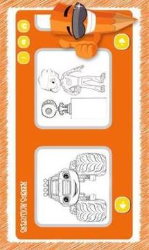 Coloring Book Blaze with Monster Machine游戲截圖1