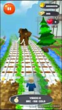 Subway Surf : Pixel Zombie Run游戲截圖5