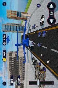 Police ATV Bike & Car Plane Transport Truck Game游戲截圖2