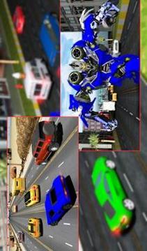 Robot Transform Traffic Racer游戲截圖2