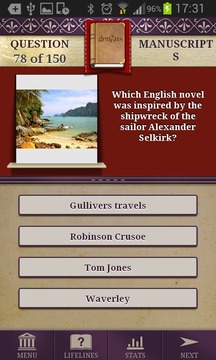 Genius Literature Quiz Lite游戲截圖4