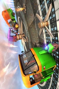 Tuk Tuk Demolition Derby : Rickshaw Driver Clash游戲截圖3