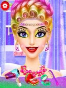 Candy Makeup - Sweet Sparkle Salon游戲截圖5