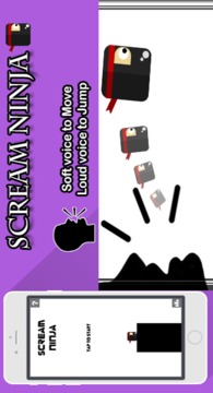Scream Ninja go: sound game游戲截圖2