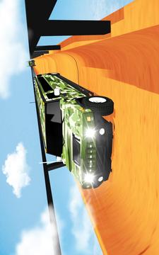 Army Mega Ramp Car Racing: US Army MegaRamp Truck游戲截圖2