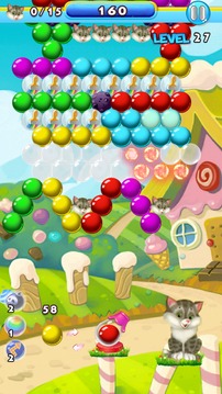 Bubble Shooter Grumpy Cat游戲截圖3