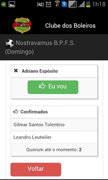 Clube dos Boleiros游戲截圖3