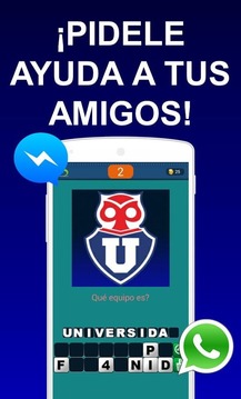 Adivina el Equipo de Fútbol Chileno游戲截圖4