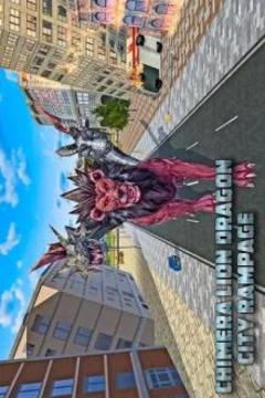 Chimera Lion Dragon City Rampage游戲截圖5