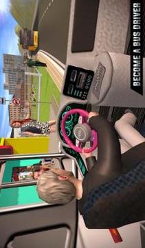 Driving in Bus游戲截圖4