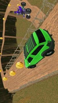 Offroad Driving Adventure : Jeep Stunt 2018游戲截圖4