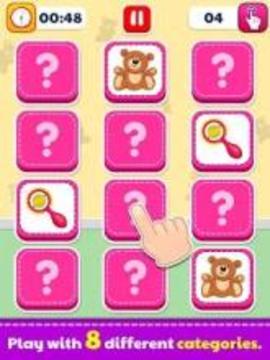 Match Puzzle For Kids - Memory Games Brain Games游戲截圖5