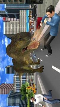 Angry Dinosaur City Attack Simulator 3D游戲截圖1