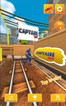 Subway Captain Run 3: Endless Surfing Adventure游戲截圖4