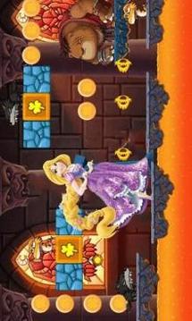 Royal Princess Rapunzel Runner - Girl Survival Run游戲截圖1