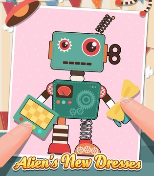 Alien Robots Crazy Dress Up游戲截圖4