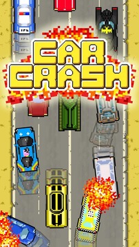 Car Crash 8 bit游戲截圖1