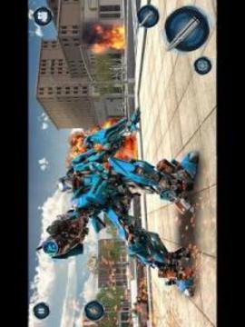 Transform Robot US Police Cop Dog Airport Security游戲截圖5