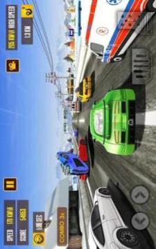 Extreme Highway Traffic Car Endless Racer游戲截圖4