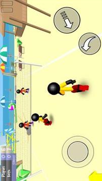 Stickman Beach Volleyball游戲截圖3