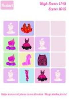 Fashion 2048 - Рuzzle game for girls游戲截圖5