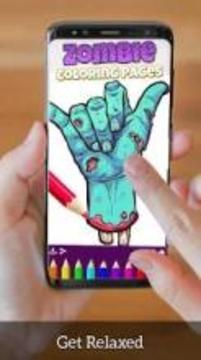 Zombie World - Pixie Coloring Book游戲截圖3