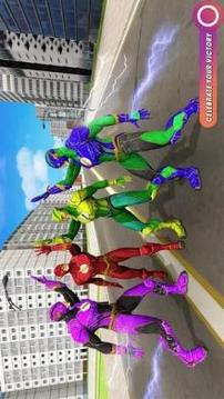 Speed Flash Superhero Fighting City Rescue游戲截圖3