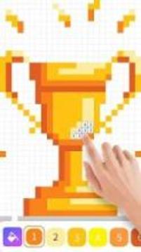 Pixelz - Color by Number Pixel Art Coloring Book游戲截圖4