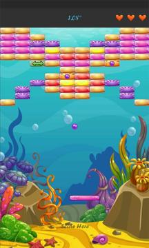 Underwater Bricks Breaker游戲截圖3